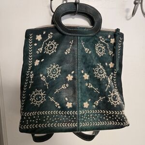 Leather Handmade Backpack